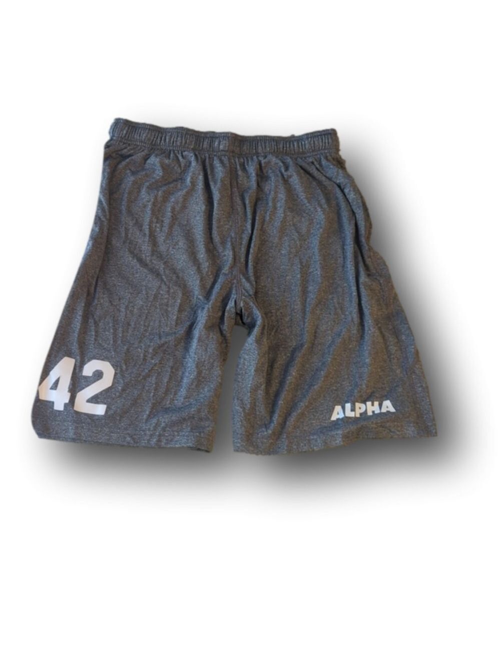 Performance shorts with elastic waistband drawstring and side pockets